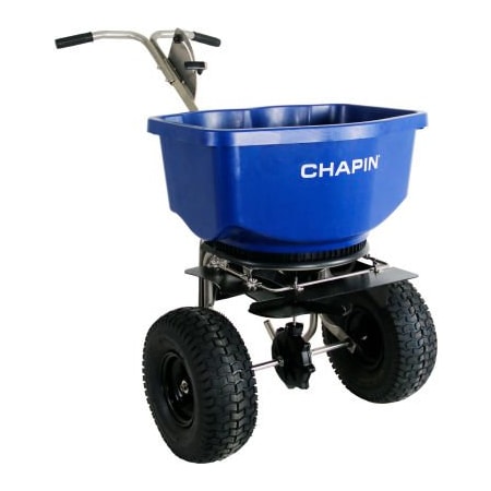 Chapin Chapin 100 Lb. Capacity Professional Rock Salt & Ice Melt Spreader - Baffles, Gate & Rain Cover 82400B